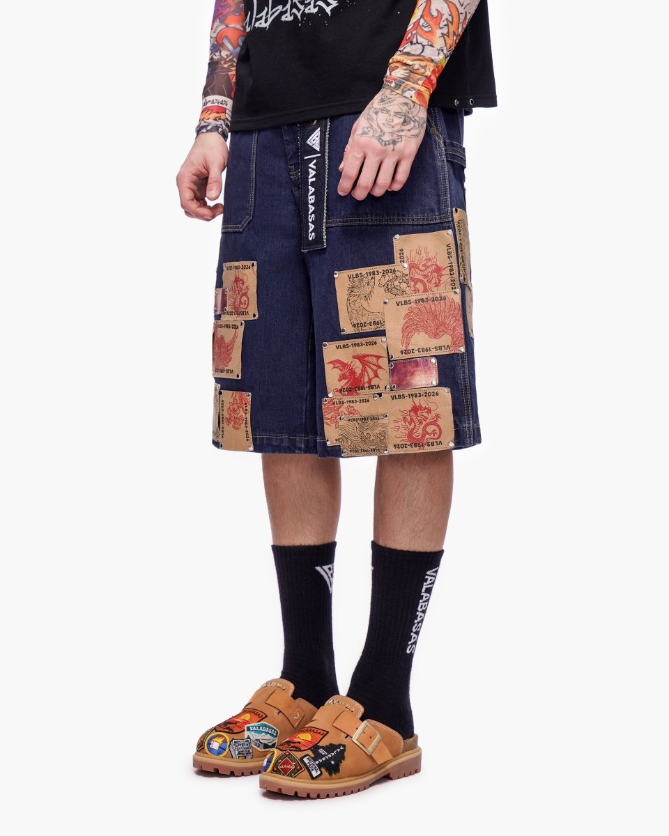 Torinx Baggy Jorts Dark Blue - Valabasas