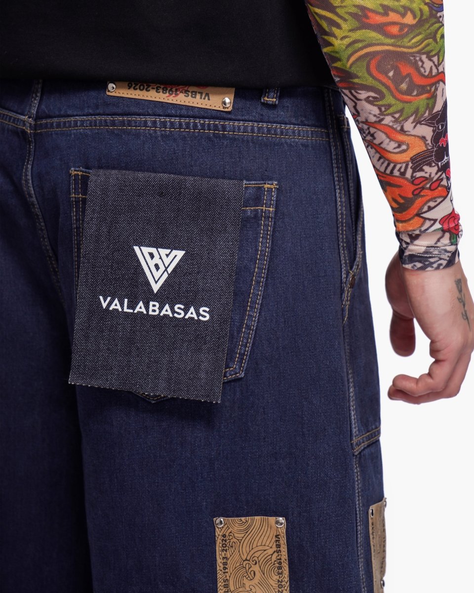 Torinx Baggy Jorts Dark Blue - Valabasas