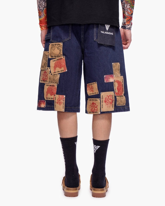 Torinx Baggy Jorts Dark Blue - Valabasas