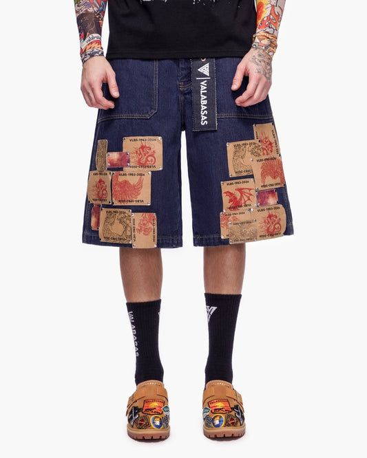 Torinx Baggy Jorts Dark Blue - Valabasas