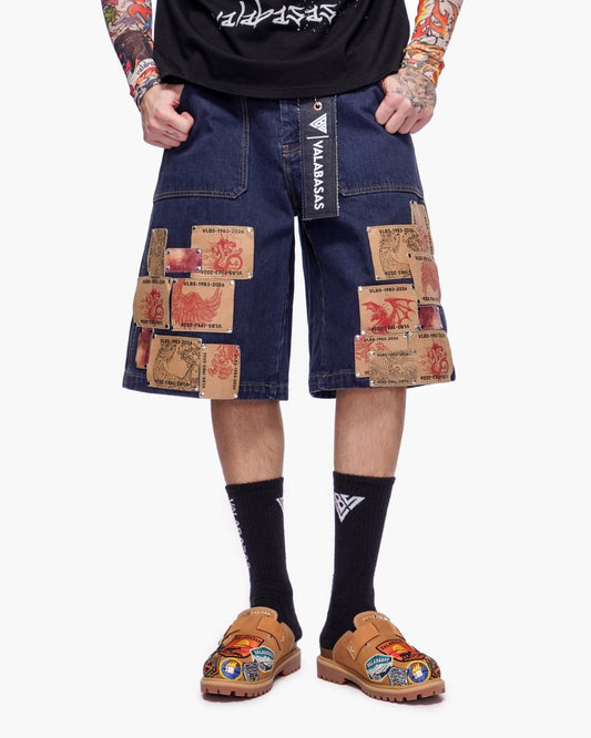 Torinx Baggy Jorts Dark Blue - Valabasas