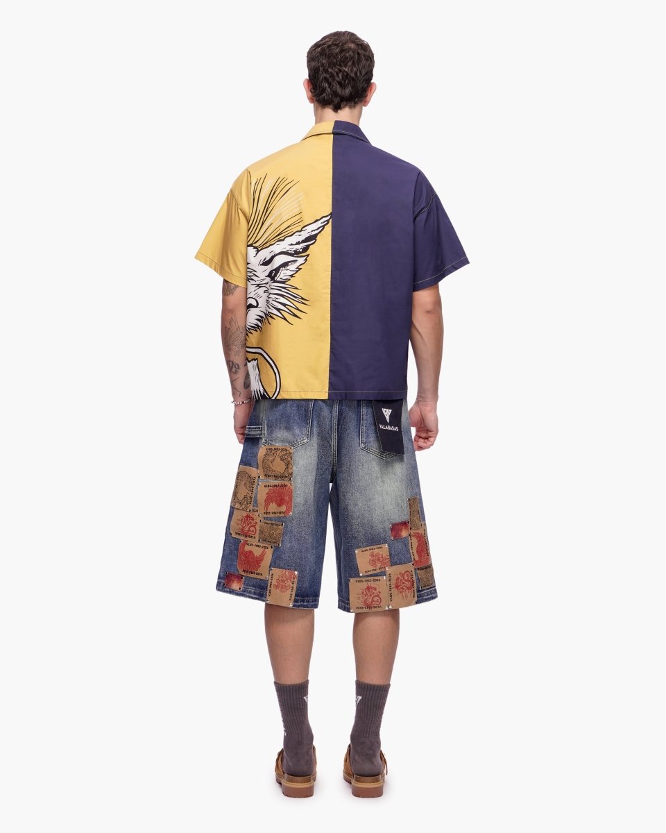 Torinx Baggy Jorts Dark Blue Wash - Valabasas