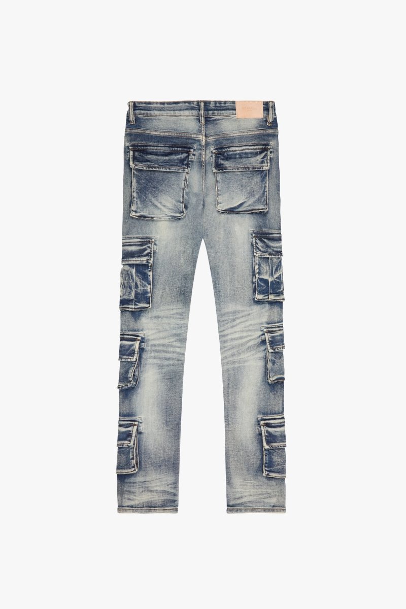Track Blue Wash Skinny - Valabasas