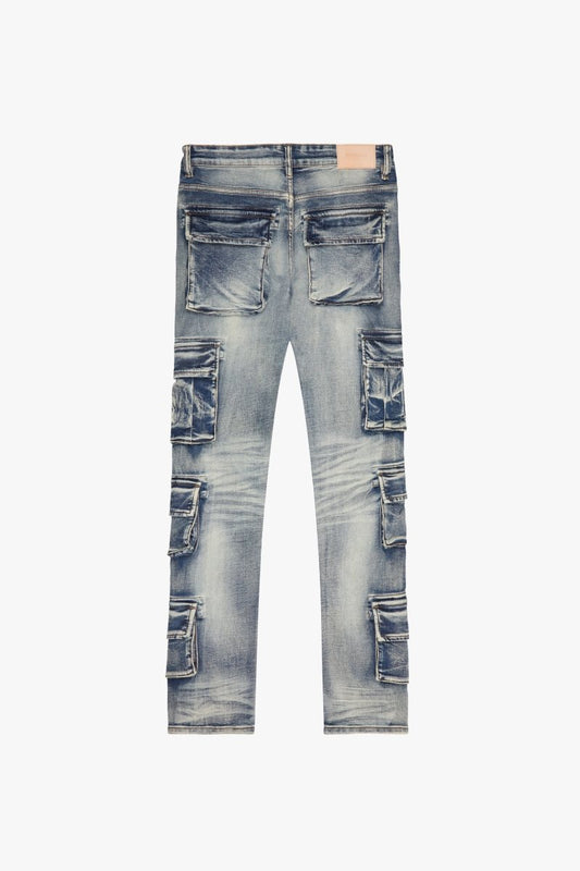 Track Blue Wash Skinny - Valabasas