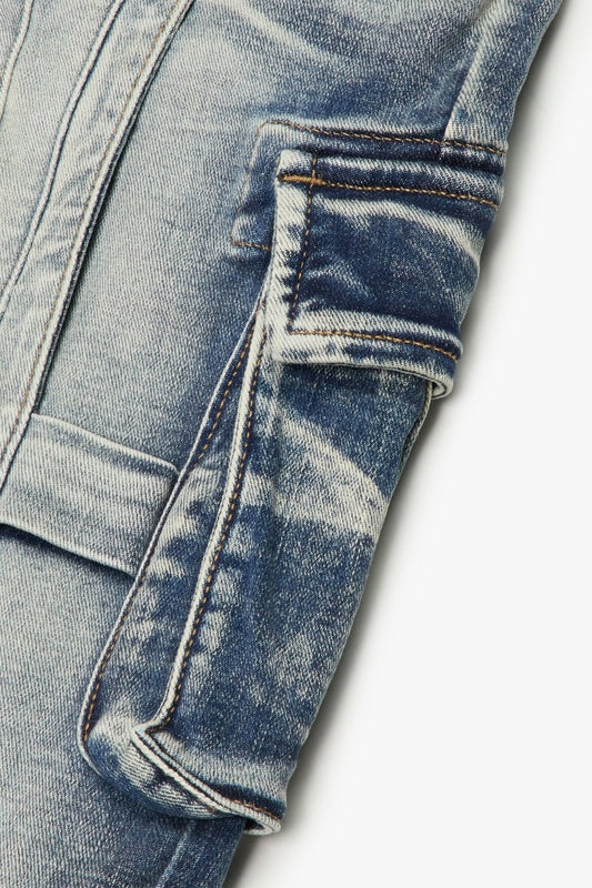 Track Blue Wash Skinny - Valabasas