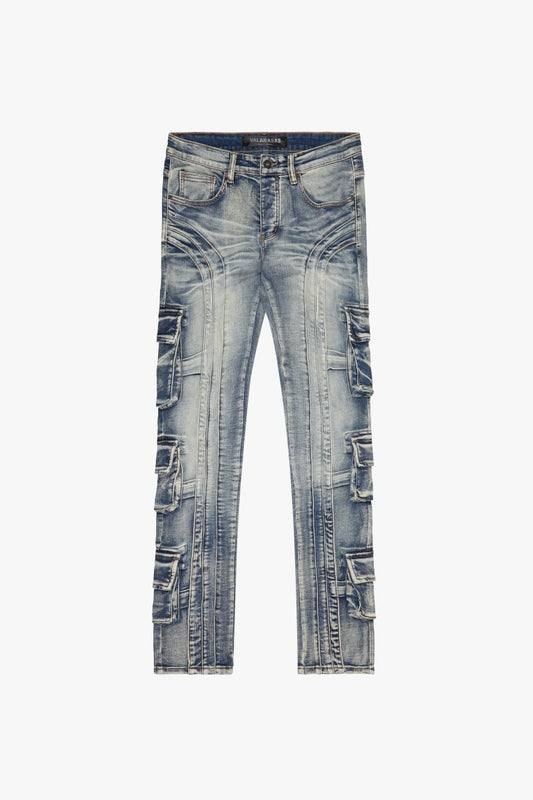 Track Blue Wash Skinny - Valabasas