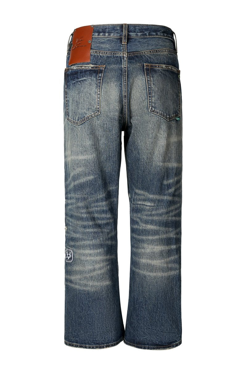 Trame Selvedge Baggy Jean – Dark Wash - Valabasas