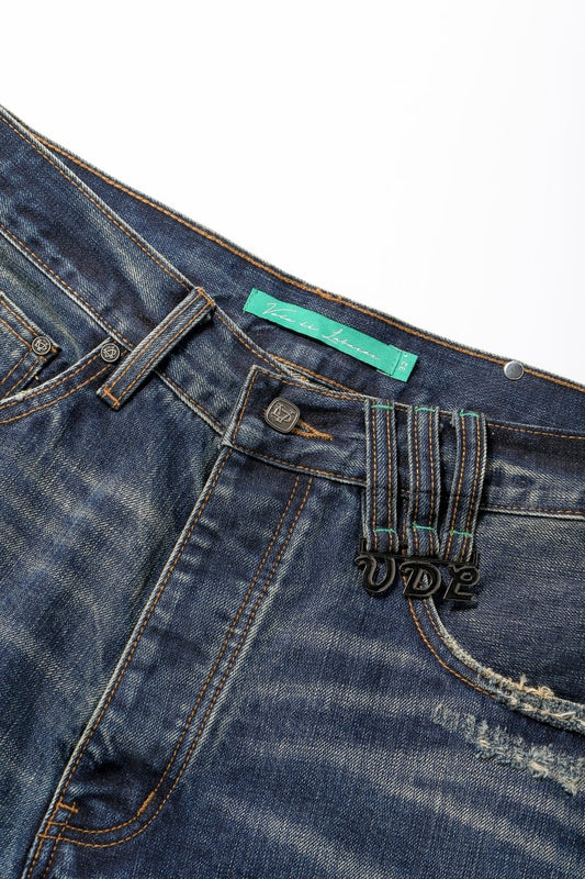 Trame Selvedge Baggy Jean – Dark Wash - Valabasas