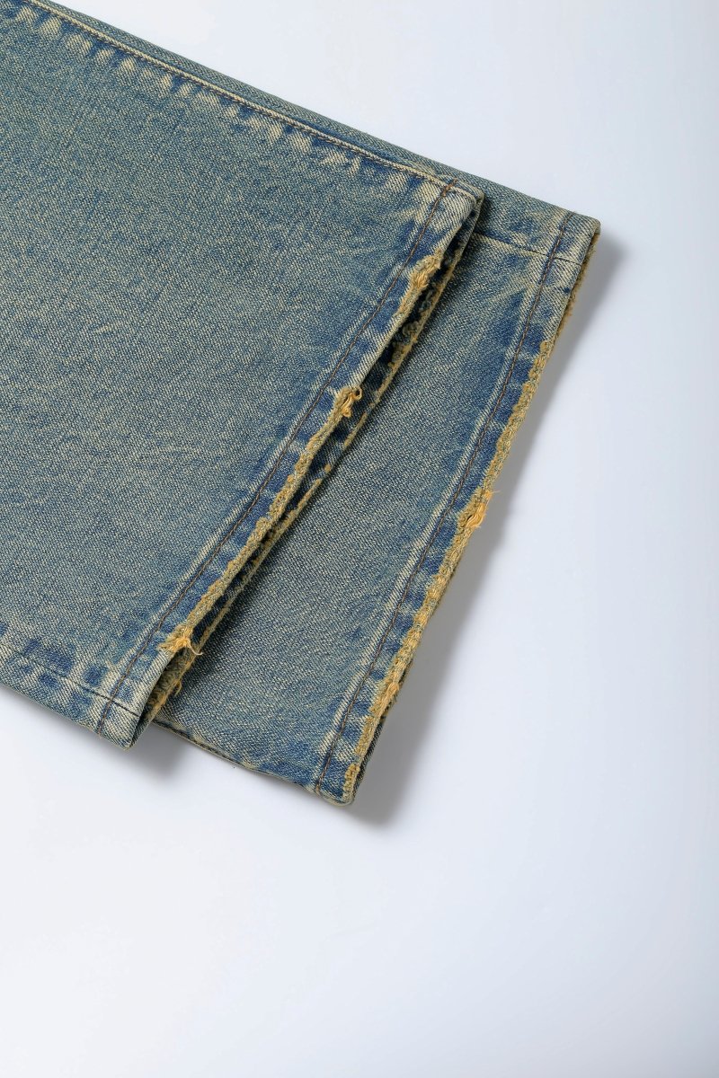 Trame Selvedge Baggy Jean – Vintage Blue - Valabasas
