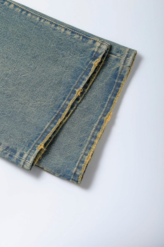 Trame Selvedge Baggy Jean – Vintage Blue - Valabasas