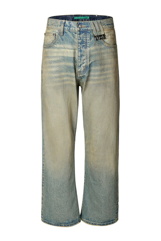 Trame Selvedge Baggy Jean – Vintage Blue - Valabasas