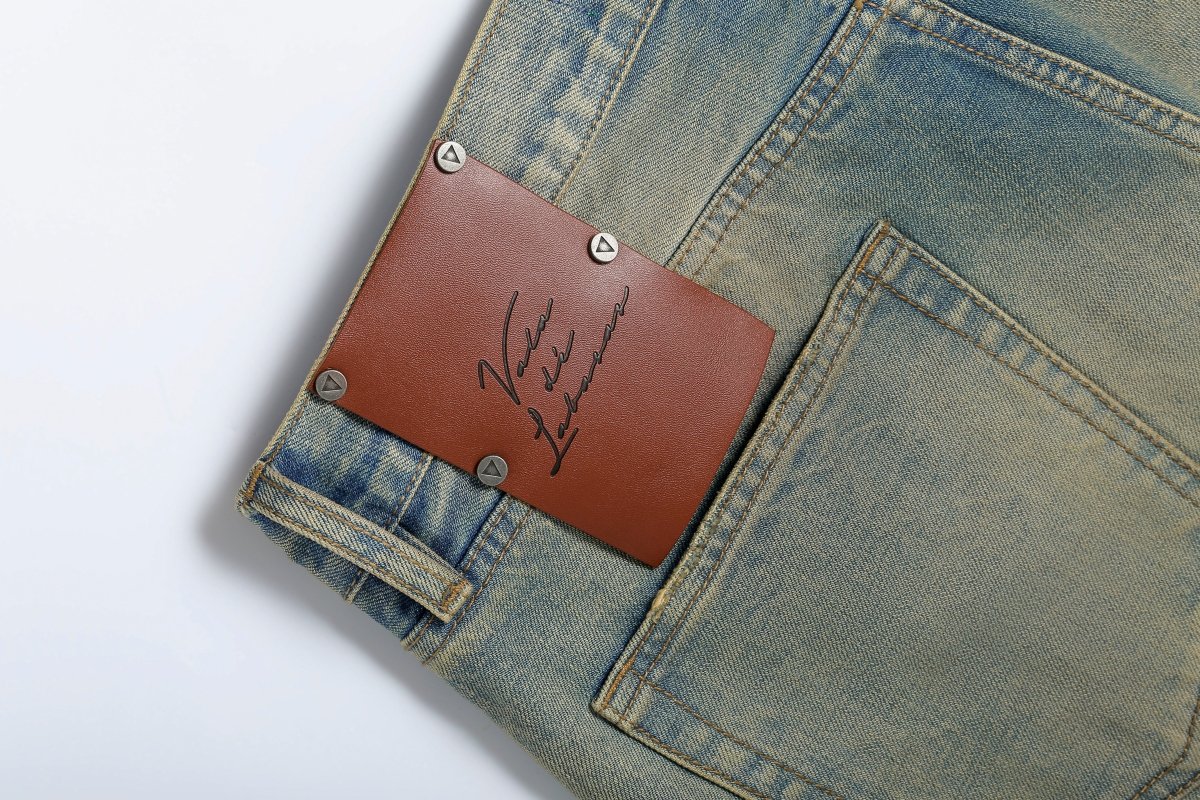 Trame Selvedge Baggy Jean – Vintage Blue - Valabasas