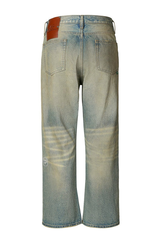 Trame Selvedge Baggy Jean – Vintage Blue - Valabasas