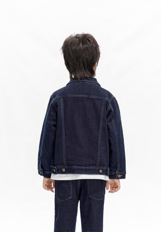Treasury Kids Indigo Blue Jacket - Valabasas