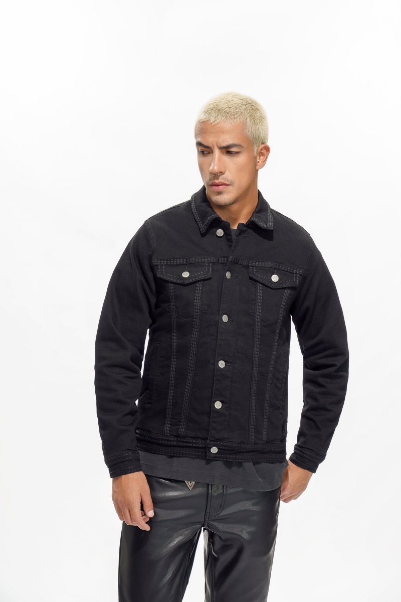 Treasury Mens Jacket Black - Valabasas