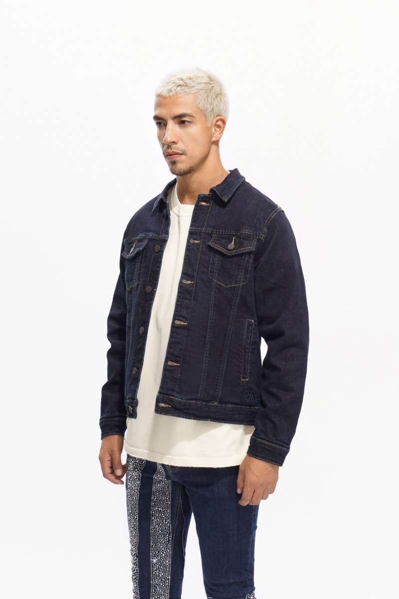 Treasury Mens Jacket Indigo Blue - Valabasas