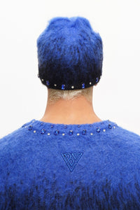 Triage Mohair Blue Beanie - Valabasas
