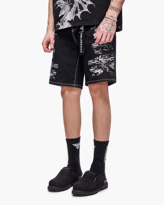 Tsuki Jorts Jet Black - Valabasas
