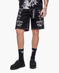 Tsuki Shorts Jet Black