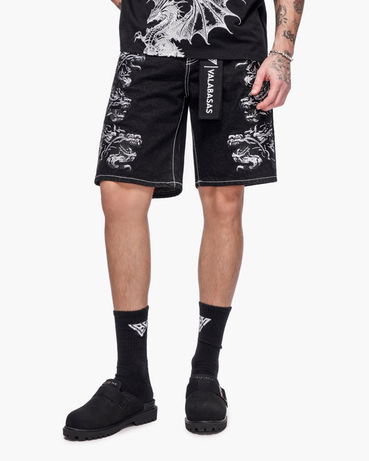 Tsuki Jorts Jet Black - Valabasas