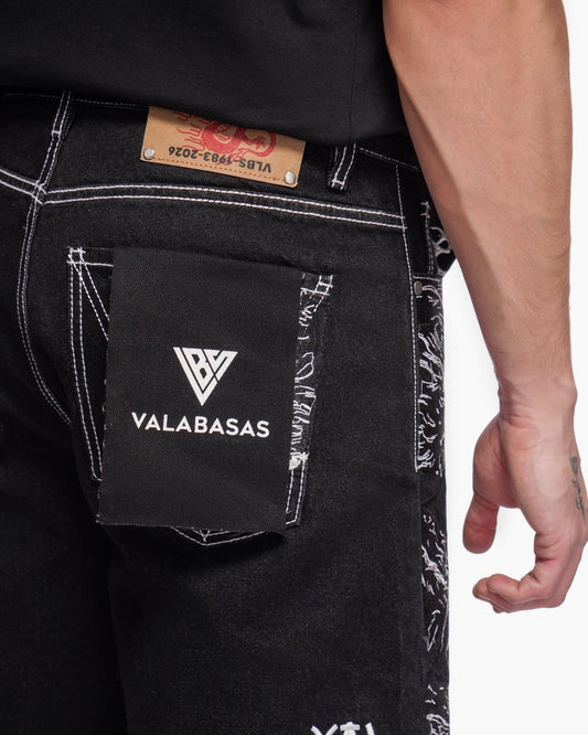 Tsuki Jorts Jet Black - Valabasas