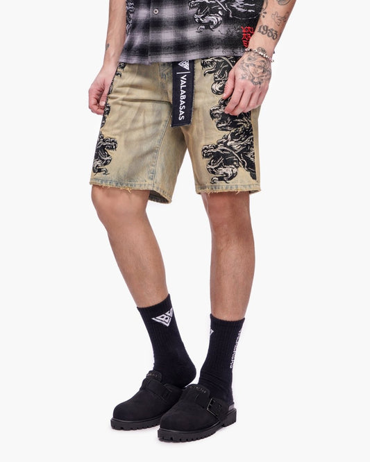 Tsuki Jorts Vintage Wash - Valabasas