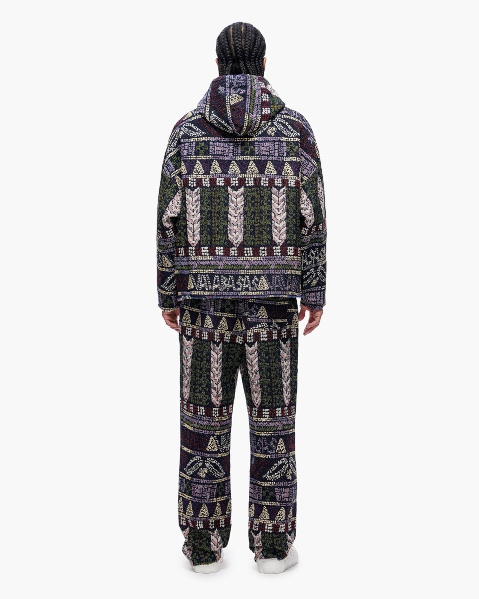 Tundra Purple Woven Hoodie - Valabasas
