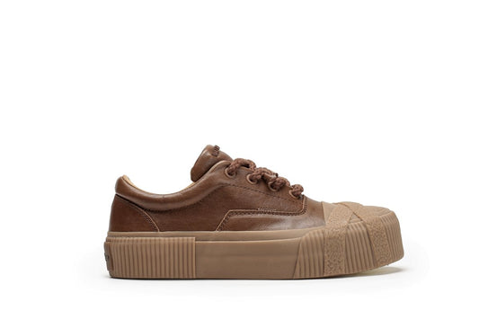 Twisted Metal 200 Cognac Brown Sneakers - Valabasas