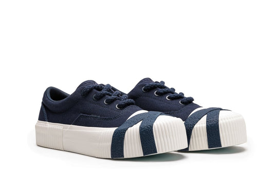 Twisted Metal 300 Navy White Sneakers - Valabasas