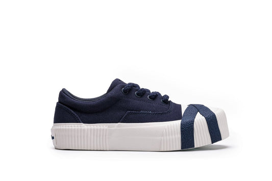 Twisted Metal 300 Navy White Sneakers - Valabasas