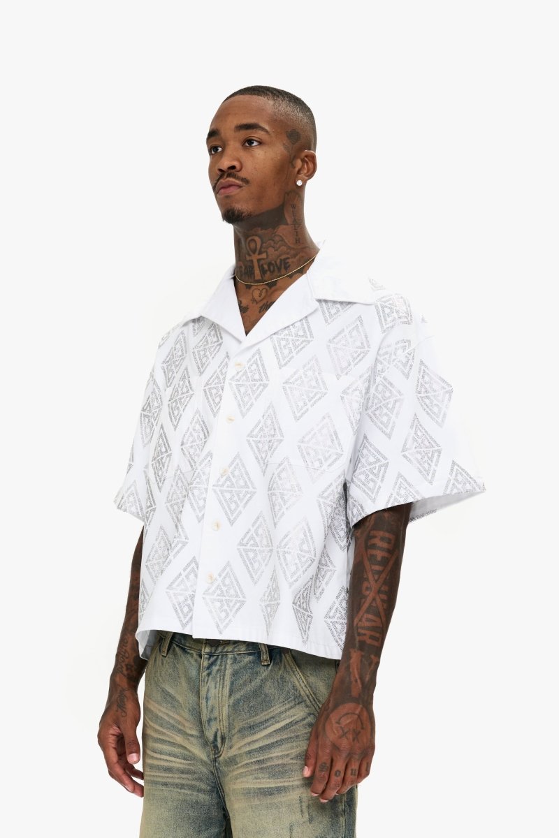 Uplift Button Down White - Valabasas