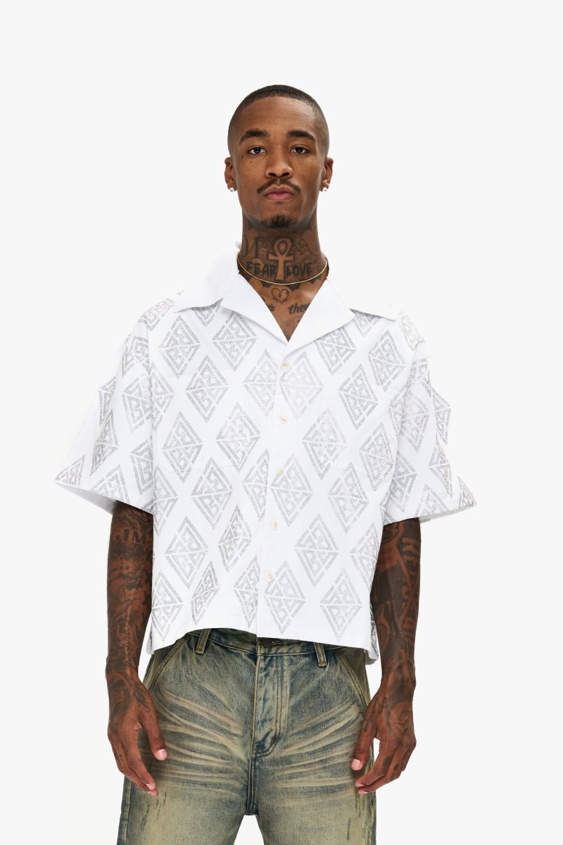 Uplift Button Down White - Valabasas