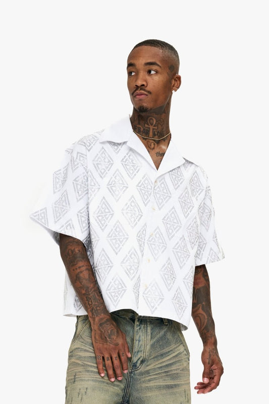 Uplift Button Down White - Valabasas
