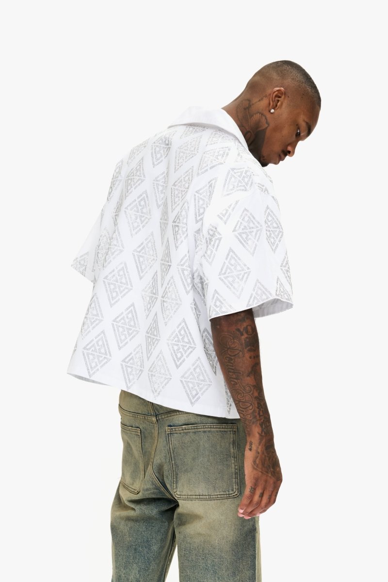 Uplift Button Down White - Valabasas