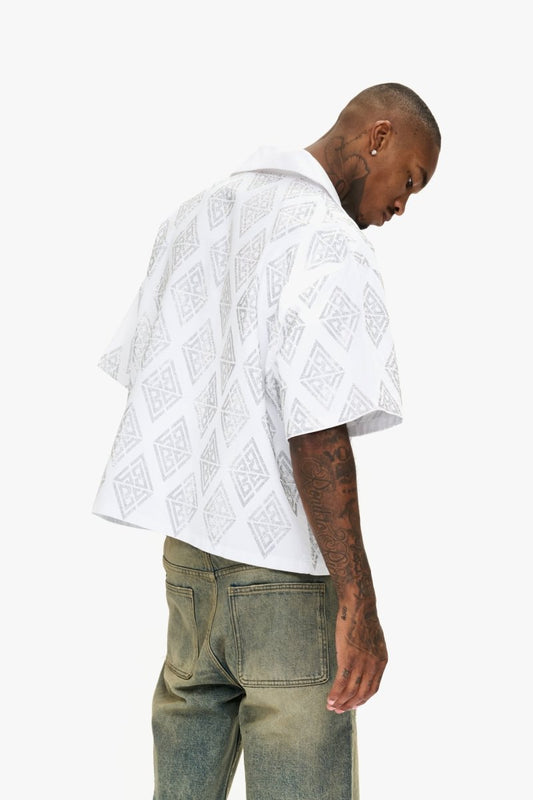 Uplift Button Down White - Valabasas