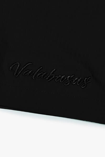 "URBAN" BLACK NYLON SHORTS