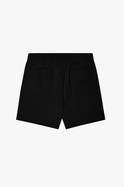 "URBAN" BLACK NYLON SHORTS