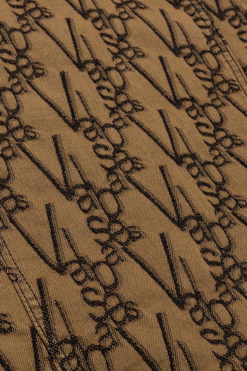 "V-INK" BLACK BROWN JACKET