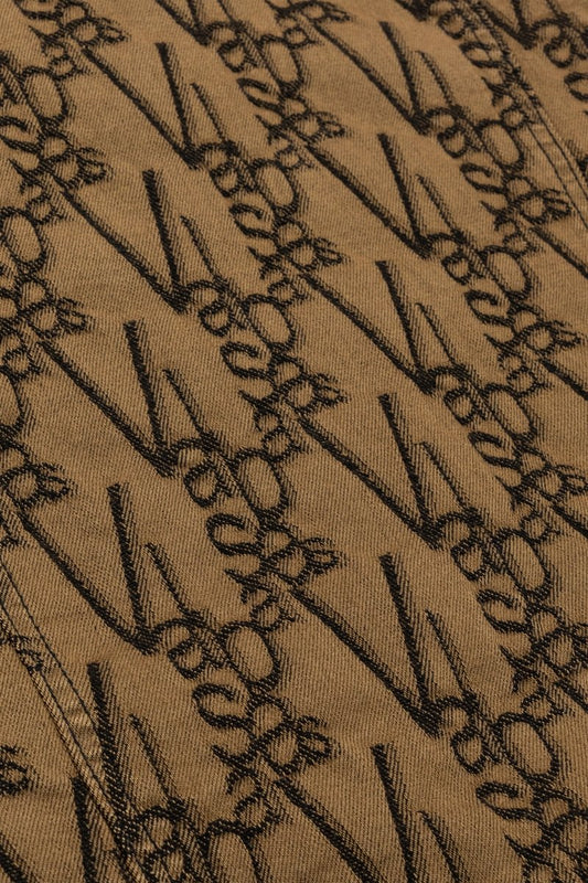 "V - INK" JACKET BLACK BROWN - Valabasas