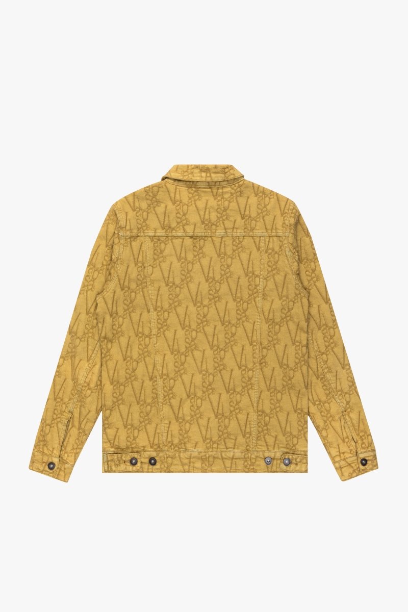 "V - INK" JACKET BLACK KHAKI - Valabasas