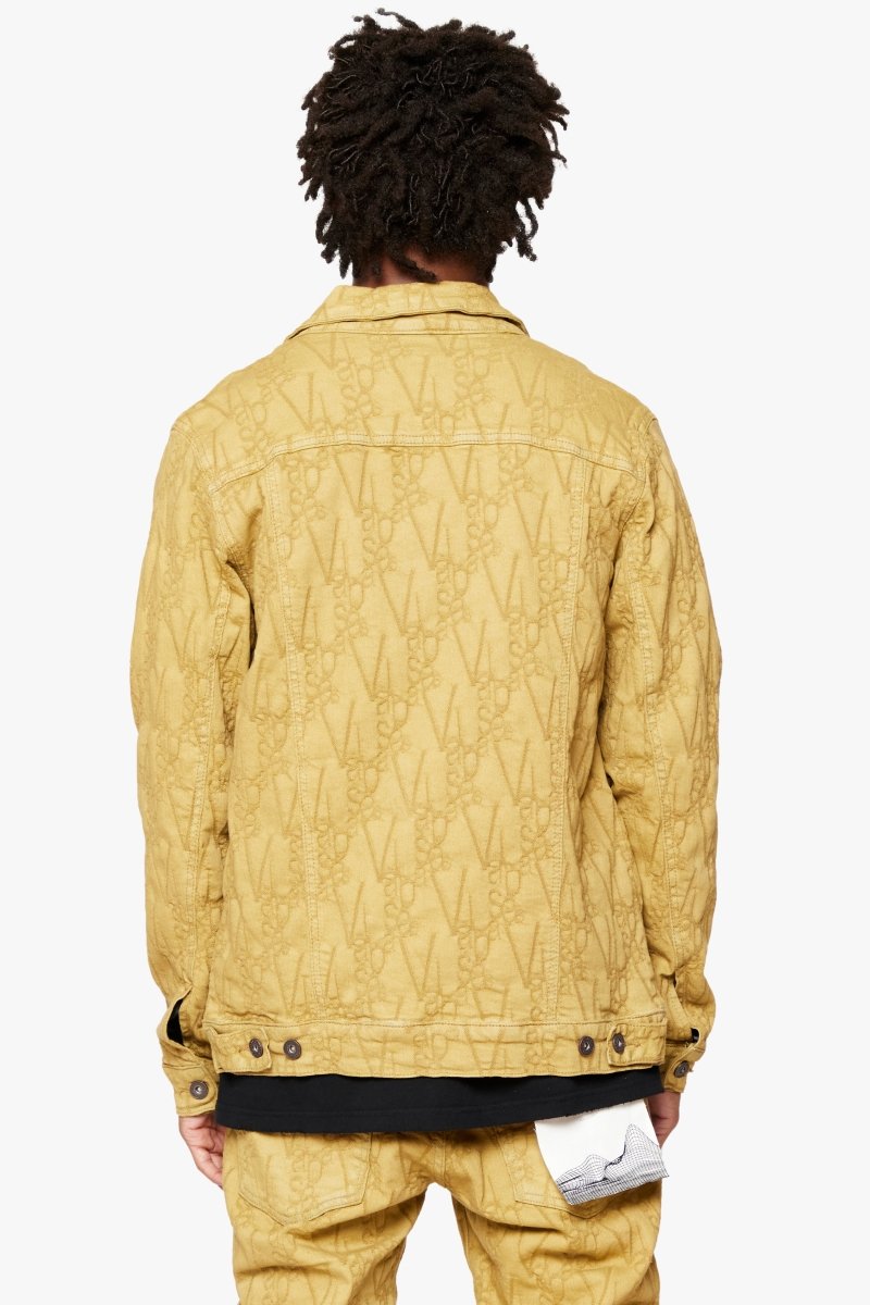 "V - INK" JACKET BLACK KHAKI - Valabasas