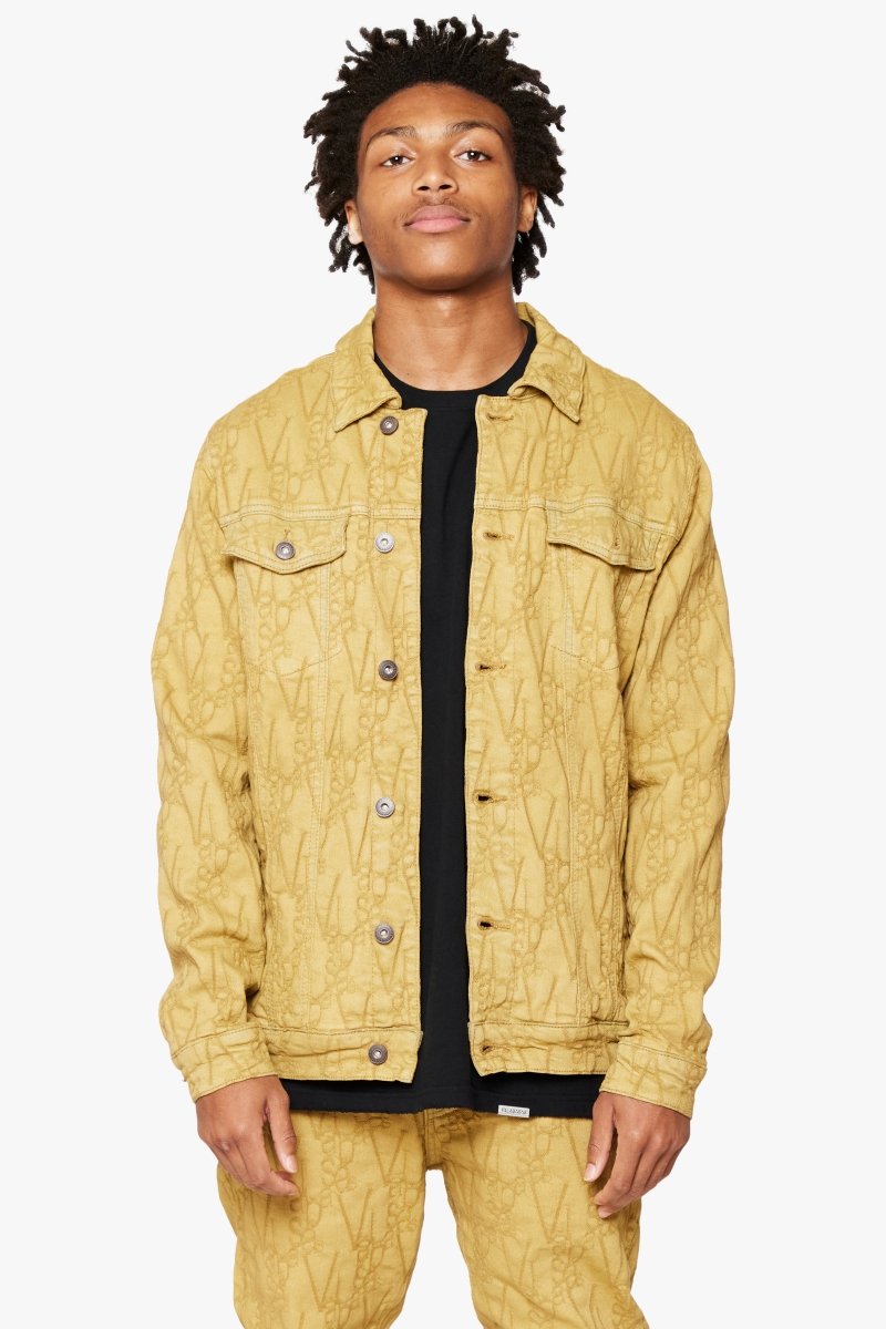 "V - INK" JACKET BLACK KHAKI - Valabasas