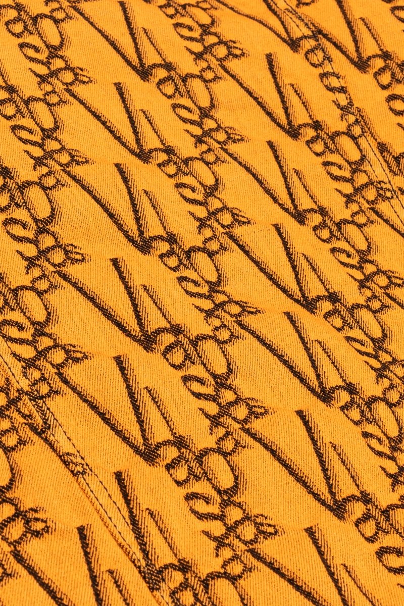 "V-INK" BLACK ORANGE JACKET