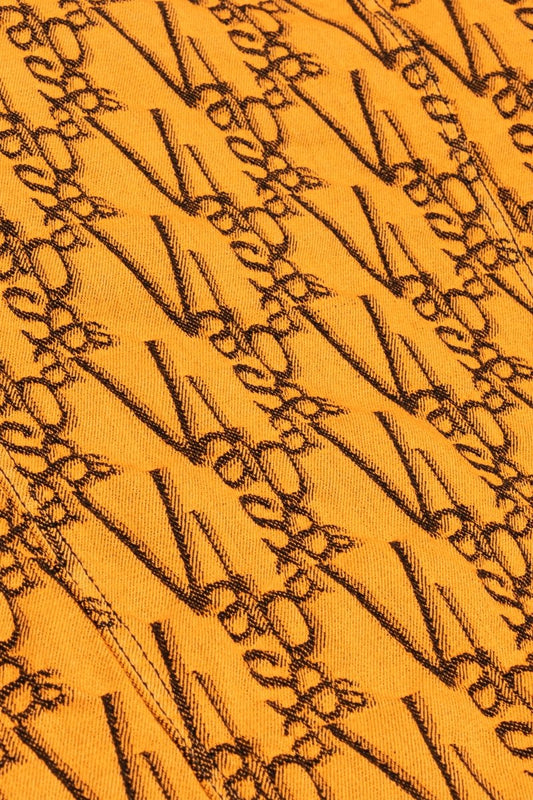 "V - INK" JACKET BLACK ORANGE - Valabasas