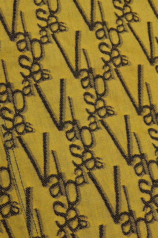 "V - INK" JACKET BLACK YELLOW - Valabasas