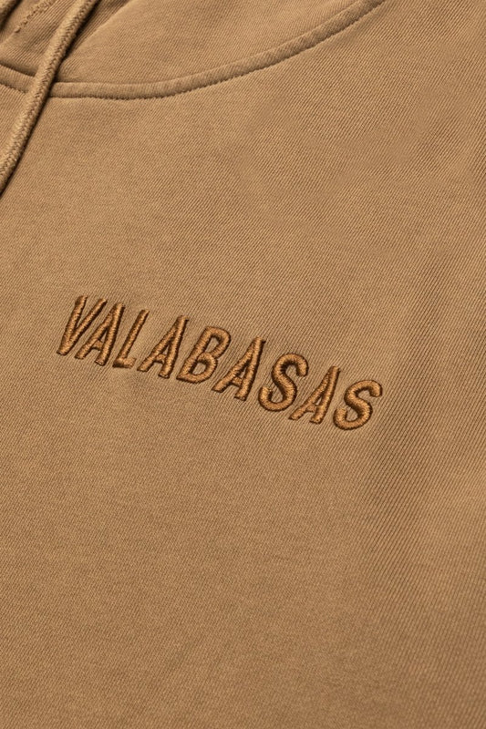 "VALA - ASCENT" FLEECE SET VINTAGE BROWN - Valabasas