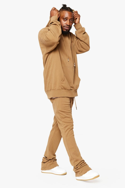 "VALA - ASCENT" FLEECE SET VINTAGE BROWN - Valabasas