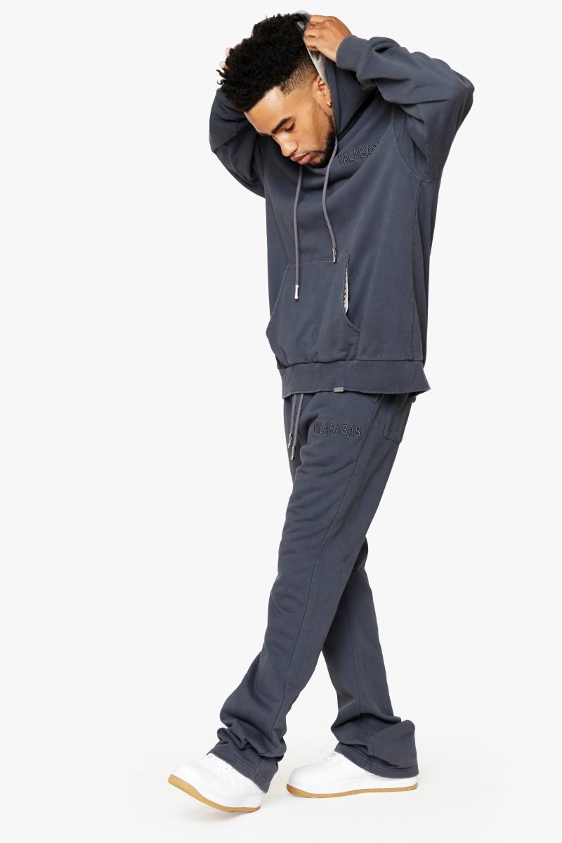 "VALA-ASCENT" VINTAGE GREY FLEECE SET