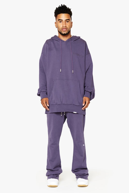 "VALA - ASCENT" FLEECE SET VINTAGE INK PURPLE - Valabasas