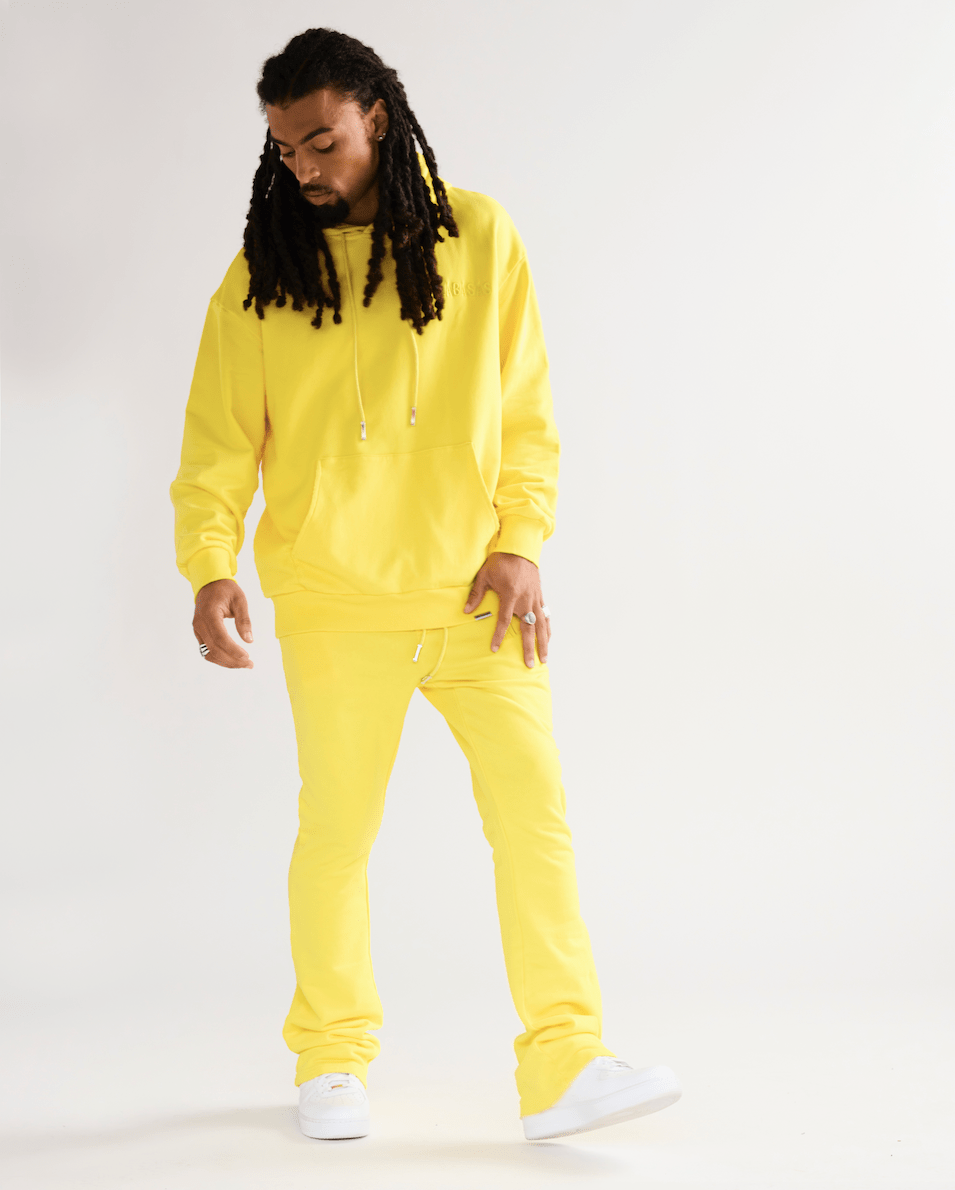 "VALA - ASCENT" FLEECE SET VINTAGE LEMON YELLOW - Valabasas